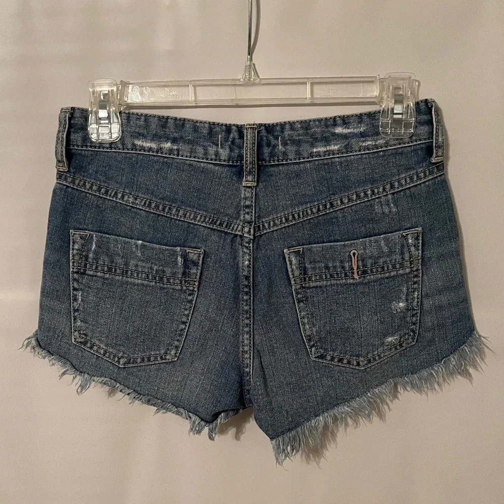 Free People Denim Shorts